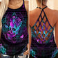 Skull Lady Hollow Tank Top For Fitness Days And Bold Weekend Wear