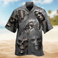 Skull Scares Excites Hawaiian Shirt For Tropical Holidays, Outdoor Gatherings, And Everyday Comfort