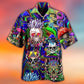 Skull Hawaiian Shirt With Detailed Graphic For Summer Travel Coastal Events And Thoughtful Gift Giving
