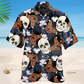 Tropical Skull Moths Hawaiian Shirt For Beach Days, Summer Outings, And Thoughtful Gift Giving