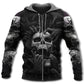 Dark Skull Scream Hoodie For Dark Artwork Streetwear And Relaxed Everyday Outfits