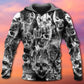 Dark Skull Smoke Life Hoodie For Alternative Outfits Travel And Distinctive Casual Wear