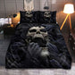 Skull Scream Horror Bedding Cover For Gothic Bedroom Decor