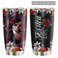 Skull Rose Girl Personalized 20 Oz Tumbler For Coffee Travel And Daily Drinks