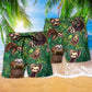 Sloth Cute Animal Beach Shorts For Summer Vacation And Coastal Travel
