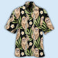 Tropical Floral Sloth Hawaiian Shirt With Detailed Graphic For Summer Events Coastal Travel And Comfortable Styling