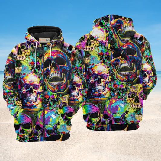 Smiley Skull Hoodie For Dark Artwork Streetwear And Relaxed Everyday Outfits