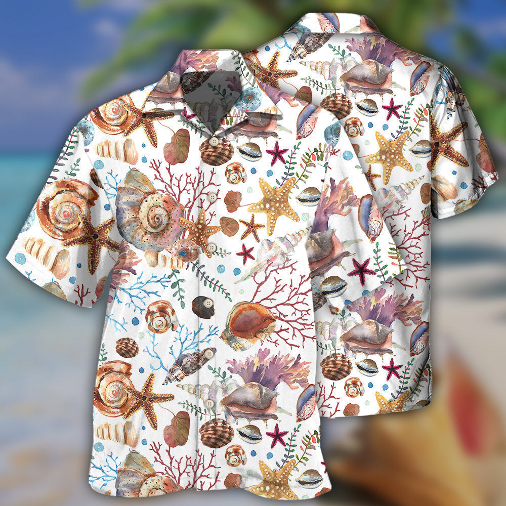 Snail Hawaiian Shirt Pattern View For Relaxed Warm Weather Outfits