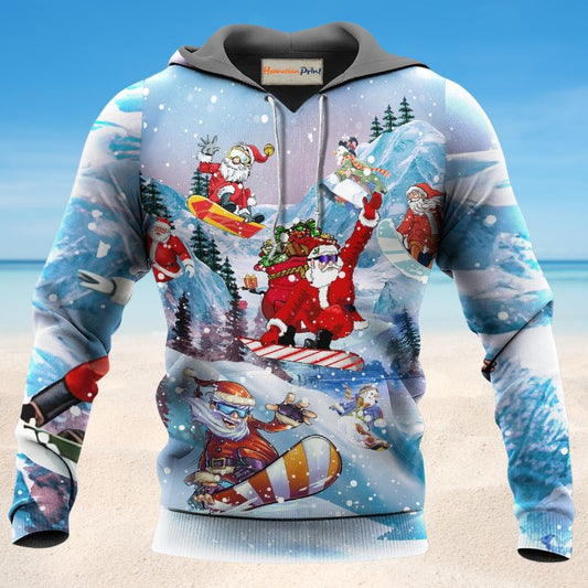 Snowboarding Heaven Earth Hoodie For Travel Days Outdoor Events And Thoughtful Gifts