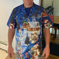Snowman Chilling Snowmies Hawaiian Shirt Design Detail For Sunny Adventures And Casual Wear