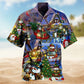 Snowman Make It Merry Hawaiian Shirt For Summer Gatherings Island Travel And Comfortable Casual Wear