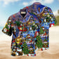 Snowman Make It Merry Hawaiian Shirt For Summer Gatherings Island Travel And Comfortable Casual Wear