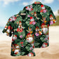 Snowman Stay Hawaiian Shirt For Summer Vacation, Beach Travel, And Casual Wear