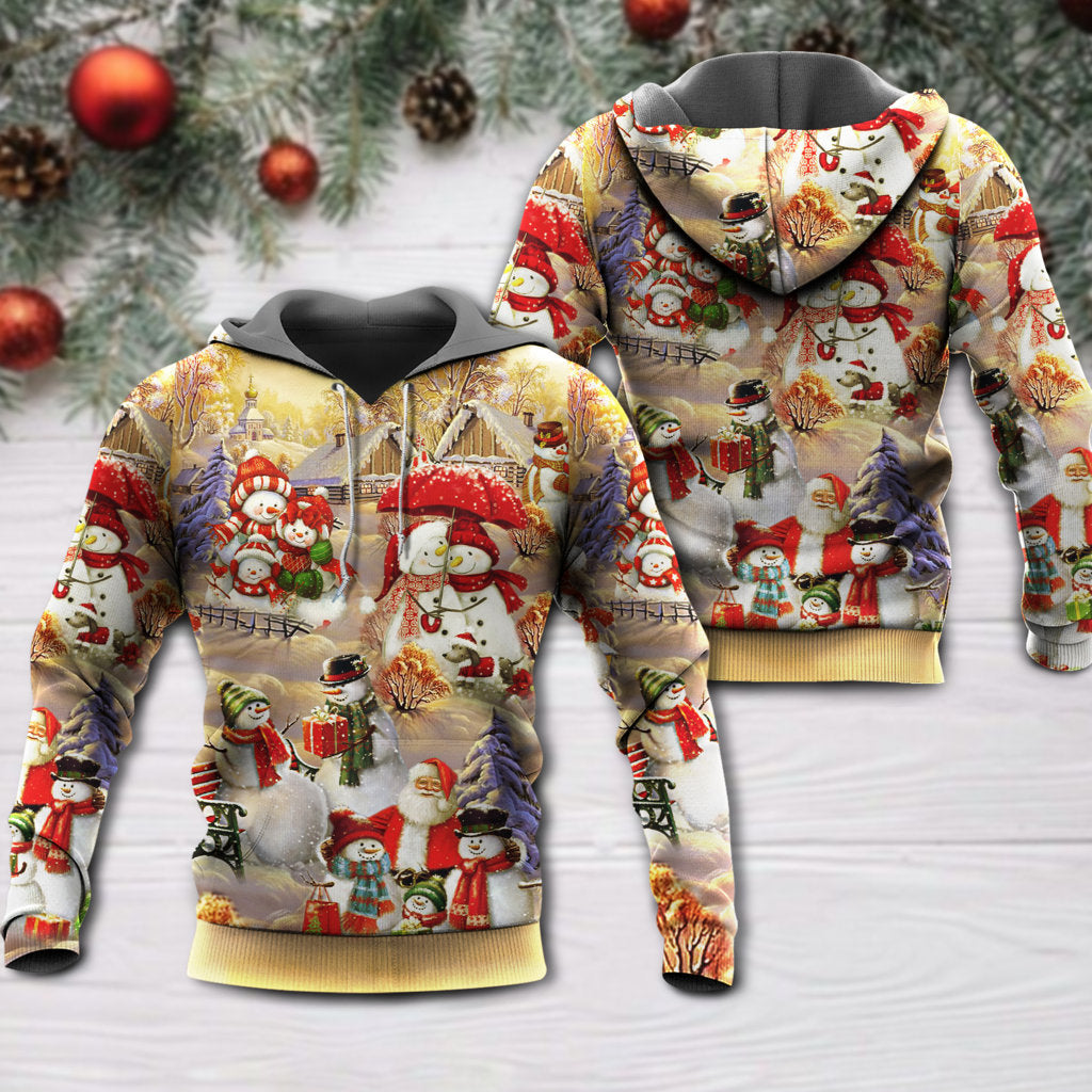 Snowman Couple Love Christmas Hoodie For Holiday Vacations Winter Events And Everyday Comfort