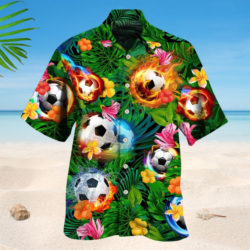Soccer Stays Hawaiian Shirt For Island Vacations, Resort Wear, And Relaxed Seasonal Style