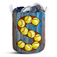 Softball Fully S Style Laundry Basket For Bathroom Bedroom Storage