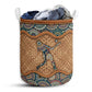 Softball Rattan Mandala Class Laundry Basket For Bathroom Bedroom Storage