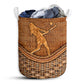 Softball Rattan Texture Classic Laundry Basket For Bathroom Bedroom Storage