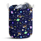 Dachshund Dog On Space Laundry Basket For Bathroom Bedroom Storage