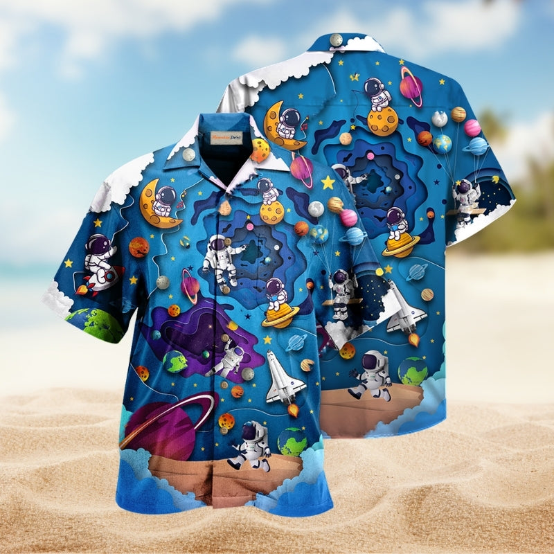 Funny Barbecue Food BBQ Grill Hawaiian Shirt Fabric Pattern Detail For Vacation Style