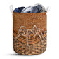 Spider Rattan Texture Style Laundry Basket For Bathroom Bedroom Storage