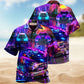 Sport Car Hawaiian Shirt For Summer Vacation, Beach Travel, And Casual Wear