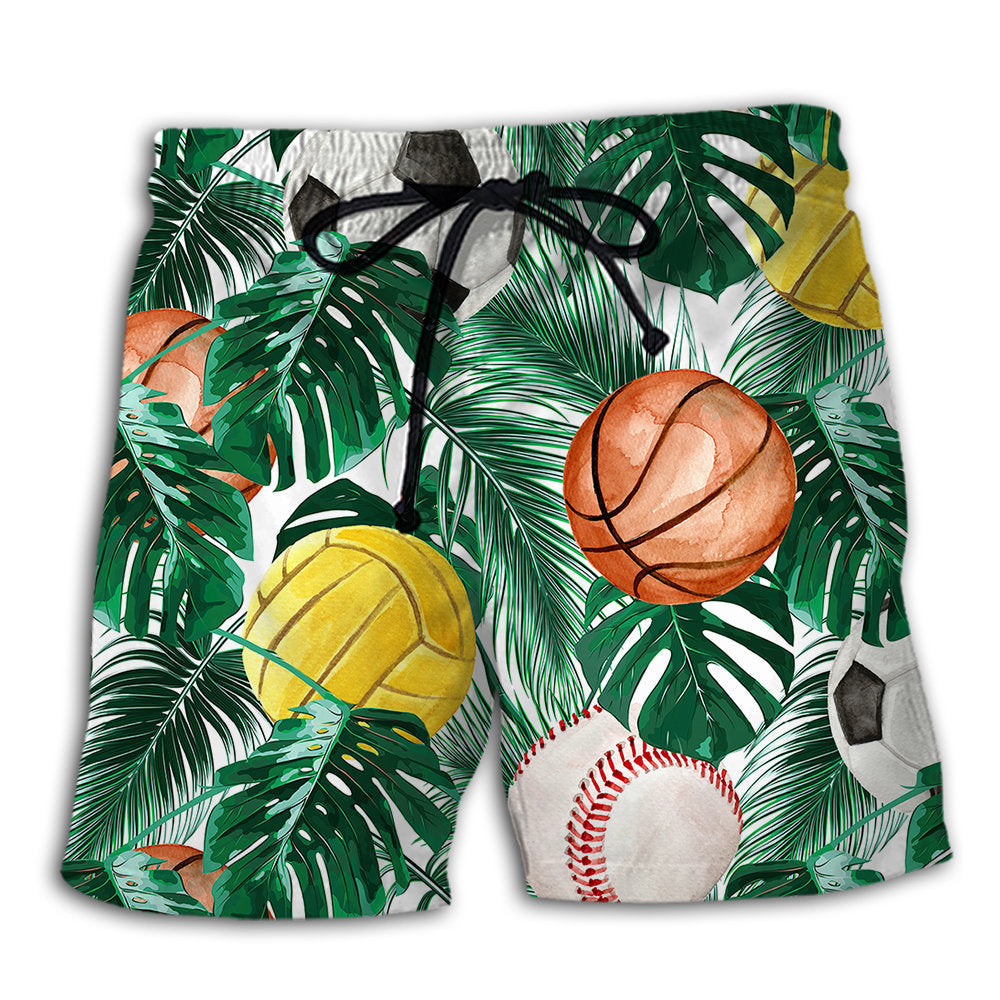 Bold Typography Beach Shorts For Warm Weather Outings And Versatile Outdoor Wear