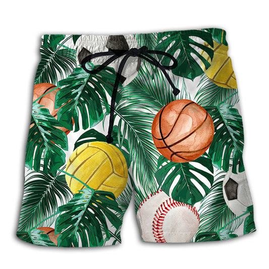 Bold Typography Beach Shorts For Warm Weather Outings And Versatile Outdoor Wear