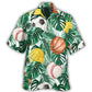 Creative Sports Ball Bat Fun Hawaiian Shirt For Costume Parties, Summer Travel, And Distinctive Casual Wear