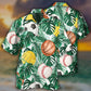Creative Sports Ball Bat Fun Hawaiian Shirt For Costume Parties, Summer Travel, And Distinctive Casual Wear