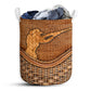 Sporting Clays Rattan Texture Laundry Basket For Bathroom Bedroom Storage