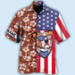 Tropical Floral Dog Staffordshire Bull Terrier American Hawaiian Shirt Pattern View For Lightweight Everyday Style