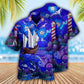 Stained Glass Lighthouse Hawaiian Shirt With All Over Print For Tropical Getaways Outdoor Fun And Everyday Wear