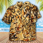 Tiger Hawaiian Shirt With All Over Print For Coastal Vacations Warm Weather Events And Daily Style