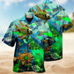 Steampunk Fish Hawaiian Shirt For Coastal Adventures Outdoor Gatherings And Casual Warm Weather Wear