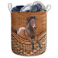 Small Size Strong Horse Laundry Basket For Bathroom Bedroom Storage