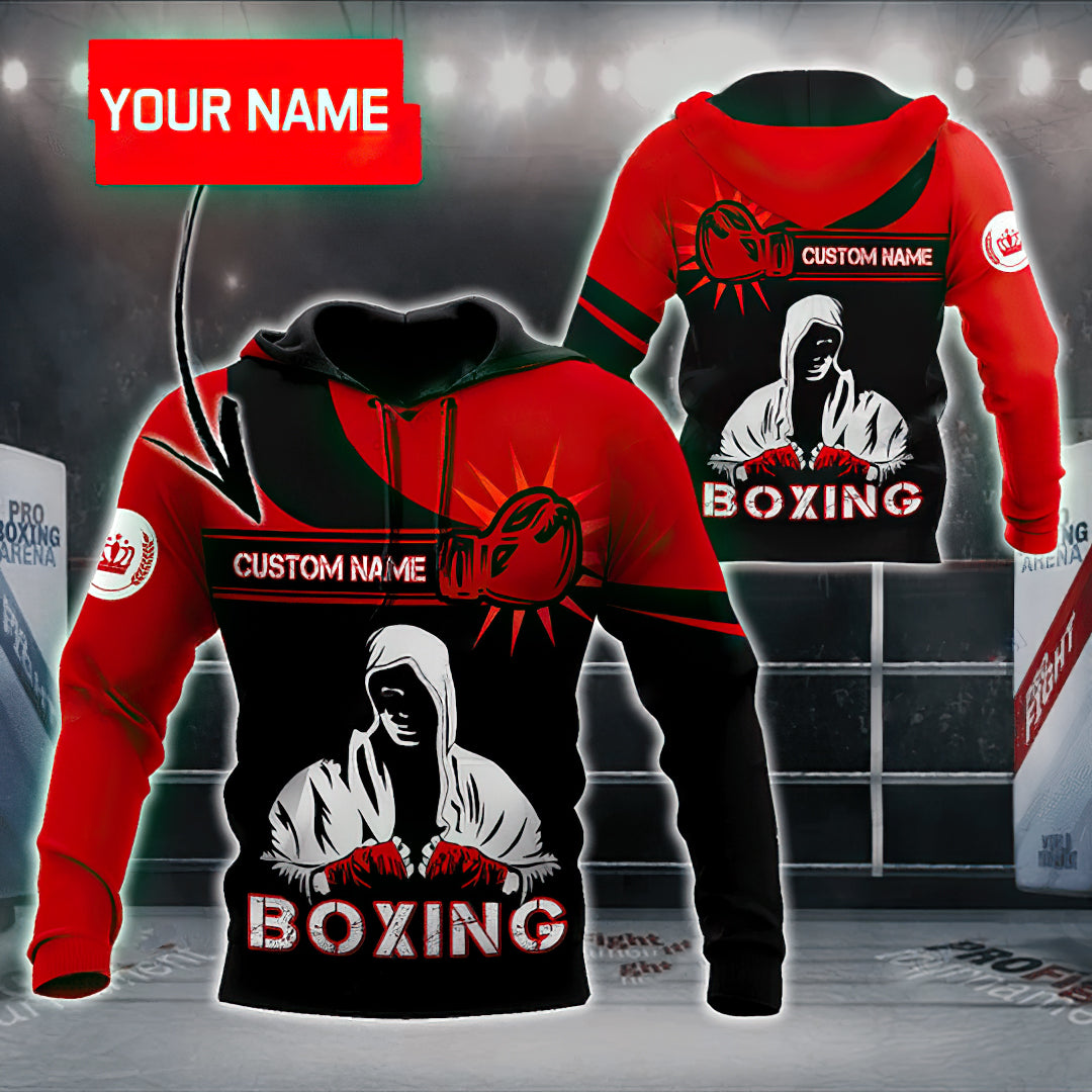 Strong Boxing Personalized Hoodie For Weekend Adventures Casual Style And Relaxed Comfort