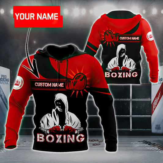 Strong Boxing Personalized Hoodie For Weekend Adventures Casual Style And Relaxed Comfort
