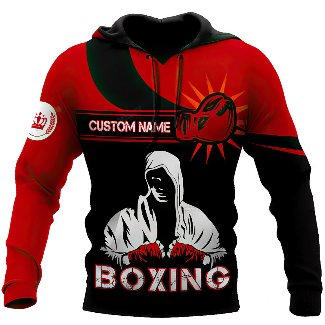 Strong Boxing Personalized Hoodie For Weekend Adventures Casual Style And Relaxed Comfort