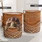 Turtle Old Turtle Rattan Texture Laundry Basket For Room Home Organizer