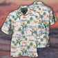 Tropical Island Summer Beach Aloha Hawaiian Shirt For Tropical Holidays, Outdoor Gatherings, And Everyday Comfort