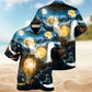 Sun Moon Soul Hawaiian Shirt For Resort Trips, Coastal Parties, And Warm Weather Style