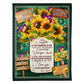 Sunflower I Am The Storm Mom To Daughter Flannel Blanket For Cozy Bedroom Sofa Decor