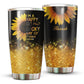 Sunflower Love With Yellow Floral 20 Oz Tumbler For Coffee Travel And Daily Drinks