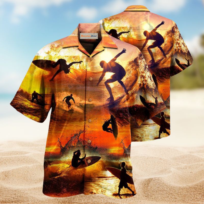 Surf Surfing Therapy Hawaiian Shirt For Tropical Holidays, Outdoor Gatherings, And Everyday Comfort
