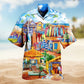 Surfboard Store Beach Hawaiian Shirt For Island Getaways, Outdoor Gatherings, And Comfortable Summer Wear