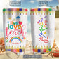 Teach Live And Love Personalized 20 Oz Tumbler For Coffee Travel And Daily Drinks