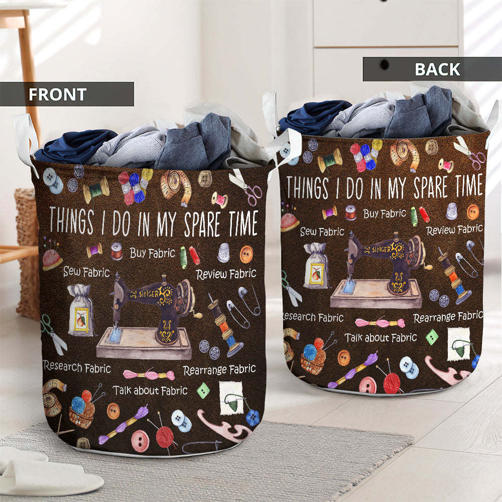 Things I Do In My Spare Time Sewing Laundry Basket For Bathroom Bedroom Storage
