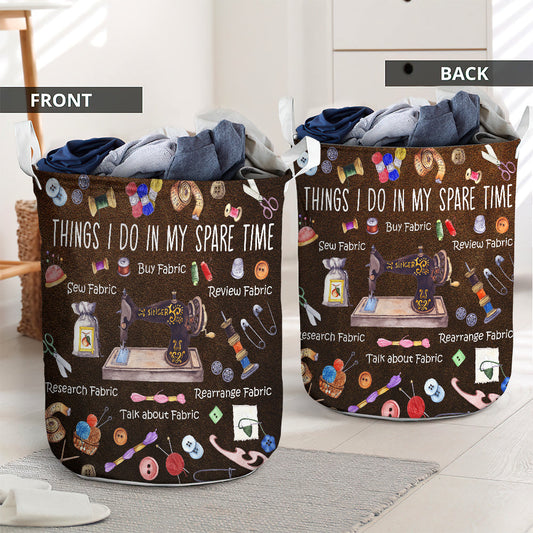 Things I Do In My Spare Time Sewing Laundry Basket For Bathroom Bedroom Storage