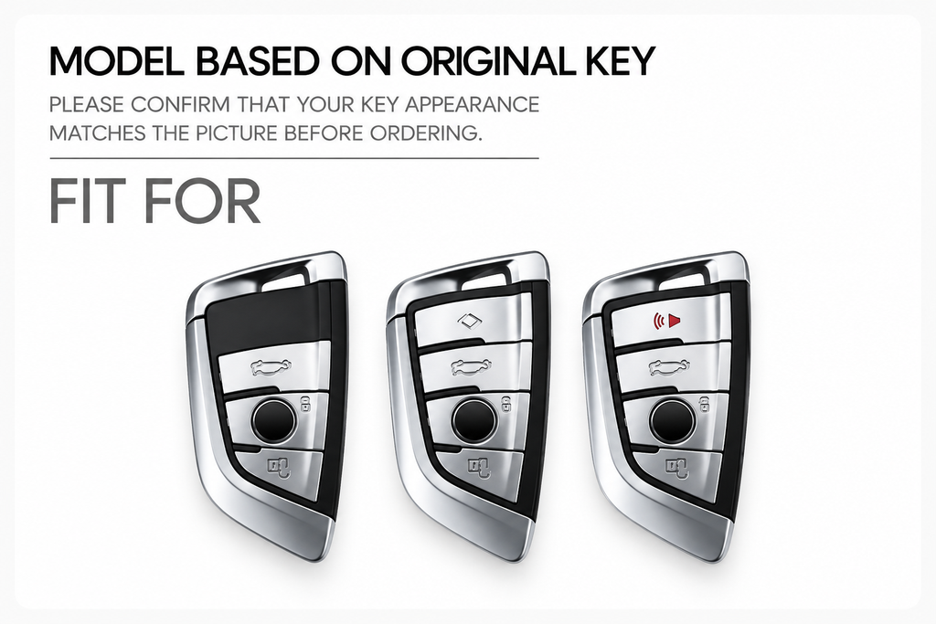 TPU Car Key Fob Cover for BMW 1, 3, 4, 5 & 7 Series, X1, X3, iX3, i3, X4, X5, X6, X7, M3 & iX40 – G20, F40, F48, G23, F34, F15, U06, G81